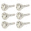 6X 12C Small Shank Trombone Silver Mouthpiece New 1