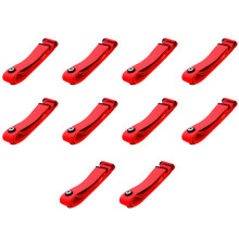 10X Heart Rate Belt Chest Strap for Coospo Polar Wahoo Mount Heart Rate Sensor Monitor Elastic Soft Strap Red