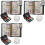 3X DIY Stitch-Book, Stitch-Book Embroidery, with 24 Bundle Embroidery Floss Set, 86 Sewing Patterns 1