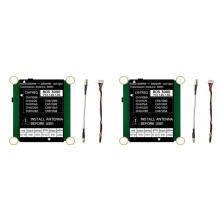 2X 1.2G 1.3G 3W VTX 3000mw 9-Channel High Power FPV Video Transmitter PAL/NTSC for FPV Long Range RC Drone