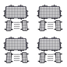 12X for MN D90 D99S MN99S 1/12 RC Car Upgrade Parts Metal Stereoscopic Rear Window Mesh Protective Net Accessories