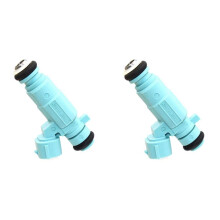 2X New Fuel Injector Nozzle 35310-26600 3531026600 for 2011 14 16 IX25 Venga 10 Solaris Rio