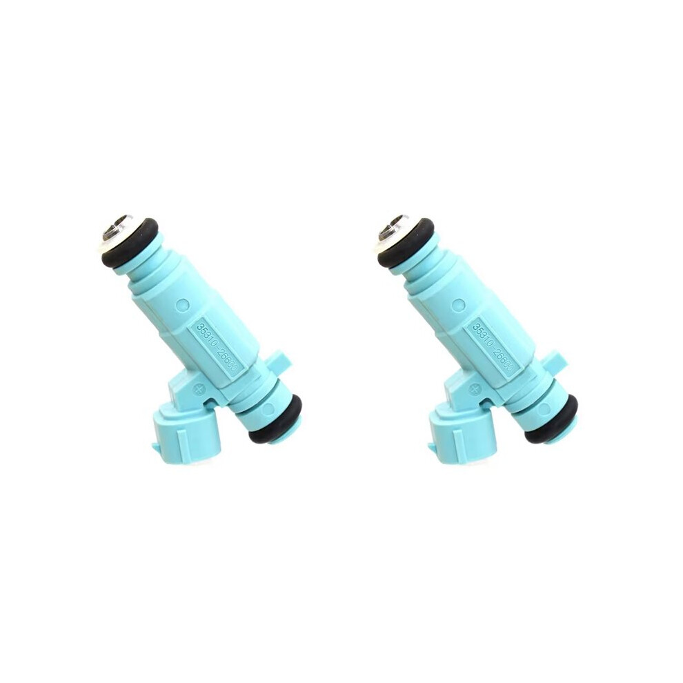 2X New Fuel Injector Nozzle 35310-26600 3531026600 For 2011 14 16 Ix25 Venga 10 Solaris Rio 6032797447991