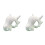 2X Wireless Controller Display Stand Desktop Decoration for PS5 Controller Stand for Universal  Storage Stand 1