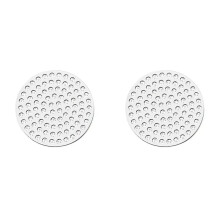 2X Coffee Puck Screen 304 Stainless Steel Double Layer Fine Filter Screen for Portafilter Coffee Maker 51mm