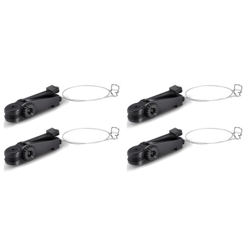 2X Fishing Downrigger  Release Clips with Leader Snap Weight Release Clips A