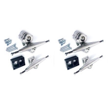 2X for Meraki Surf Skate Bracket 6 Hole Base 6.25Inch Trucks Surf Skateboard Trucks Adapter Rear Trucks,1