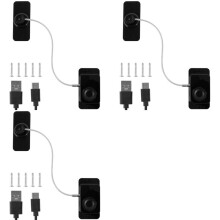 3X Vingerafdruk Koelkastslot, Koelkastveiligheidsslot, Intelligent Kastslot voor Laden, Vaatwasser, Toilet en Kast