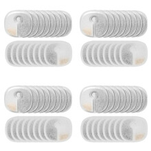 Cat Water Fountain Filters for CHEERBLE Automatic Pet Fountain Replacement Filters 64PCS