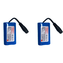 2X 12000Mah Fishing Bait Boat Battery Parts Remote Control Fishing Boat Remote Control Rc Fishing Bait Boat Spare Parts