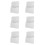6X Practical Magnetic Wall File Holders  Holder Whiteboard Versatile Storage Box Desktop Container Easy to Store 2