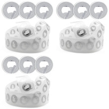 150 Stück NFC-Tags, NFC-Karten, NFC-Aufkleber Ntag215 NFC-Tag NFC-Münzkarten für TagMo, NFC-Fähige Mobiltelefone und Geräte