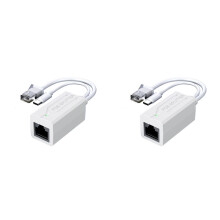2X 100Mbps USB Type C PoE Splitter 48V to 5V for Various Electronic Networking Transmission