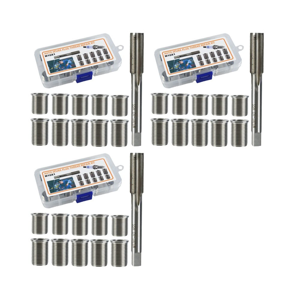 3Pcs M10x1 Repair Thread Insert,M6-M14 Timesert Type Inserts,G017 6033009996153