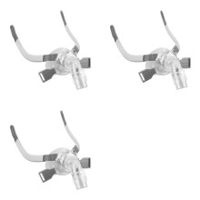 3X Universal CPAP Sleep Masks Nasal Mask Silicone Anti Snoring Masque Soft and Sealed CPAP Mask CPAP Accessories