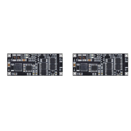 2X  12V/15V 50W 4A UPS Power Supply Module Uninterruptible Power Control Board 3S Charging Step  Protection Module