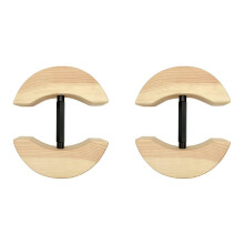 2X Allungatore per Cappelli In Legno, Allungatore per Cappelli, Allarga e Modella Cappelli, Supporto per Cappelli In Legno Massello