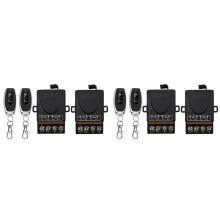 4x AC 220V 30A 433MHz 1CH Controle Remoto Sem Fio Interruptor Relé RF Receptor + Transmissor Liga/Desliga
