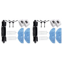 18PCS for  Rowenta X-Plorer Serie 75S RR8577WH 75S+ RG8597W Vacuum Cleaner Spare Parts Brush Filter Mop Dust Bag