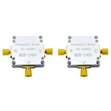 2X Breitbandmischer MDB-24H+ 5G-22GHz 3,5mm SMA Frequenzmischer auf-Ab Frequenzumwandlungsmischer