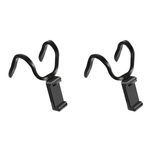 2X Treadmill Phone Mount, Folding Walking Pad Machine Cellphone Bracket, Adjustable Holder for Gym Equipment