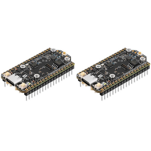 2X Meshtastic LoRa 32 V4 Development Board GPS ESP32 SX1262 Solar Powered Mesh Network WiFi LoRa BLE Low Power