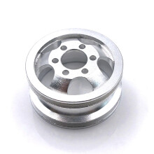 8x Jante de Moyeu de Roue Antichoc Metal Upgrade pour Camion RC B1 B16 B24 B36 C14 C24 1/16 WPL avec Vis