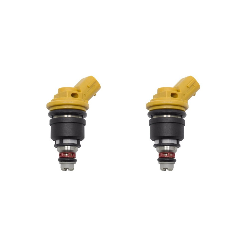 2X 550Cc Side Feed Injectors For Sti Wrx Gc8 16600-Aa170 Yellow 4711040765489