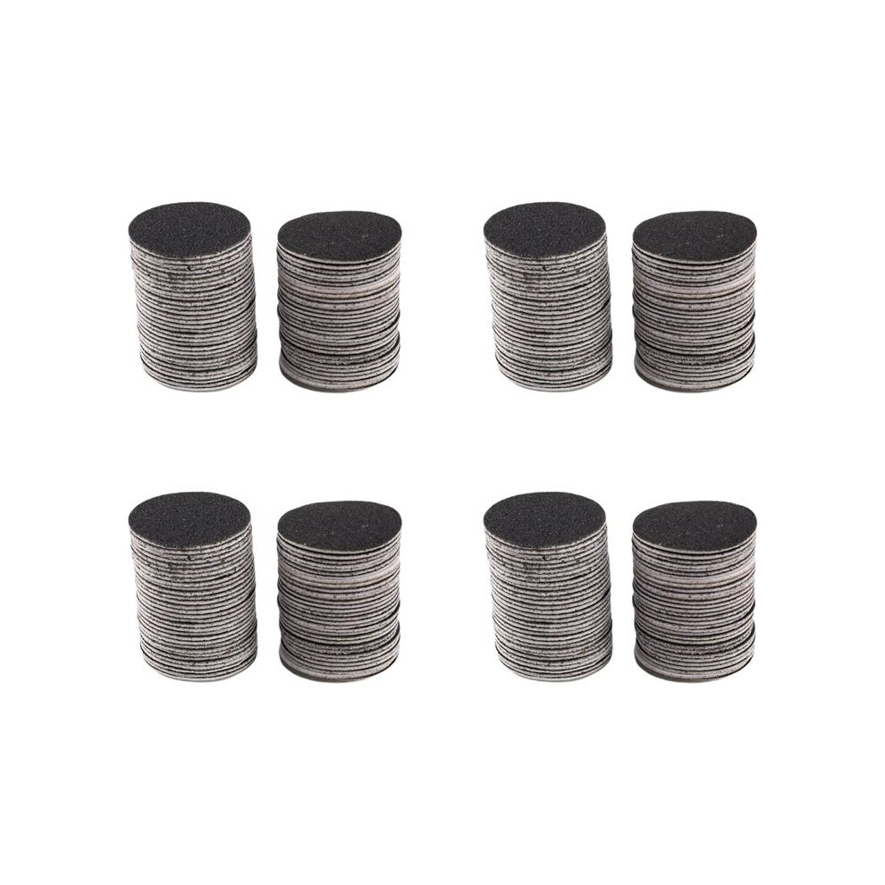 240Pcs Replacement Sandpaper Discs Pad (Regular Coarse 100 Grit) for Electric Foot File Callus Remover Pedicure Tool
