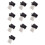 10X Blower Motor Resistor AC Heater Fan for  E39 E53 E83 E46 E36 325 1