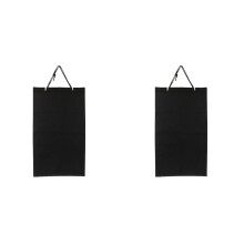2X Black 12 Belts Karate Black Belt Display Rack, Taekwondo Belt Display Rack, Martial Arts Belt Storage Rack