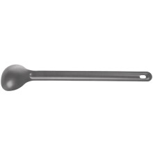4Pcs Titanium Spoon 21.5Cm X 3.9Cm Camping Spoon Outdoor Tableware Long-Handled Titanium Spoon