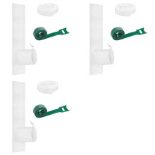 3X Kit de Joint de Fenêtre de Climatiseur, Climatiseur Portable, Couvercle Incliné Inclinable, Tissu de Sortie de Climatiseur de Fenêtre