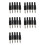 25 X Black Plastic 3.5mm Male Mono Plug Jack Audio Adapter Connector 1