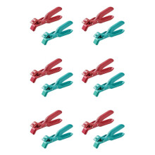 12X Multifunctionele Anti-Verbrandingskomhouderclip voor Keuken, Anti-Verbrandingskookplaattang Komclips C