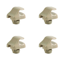 4X Support de Pare-Soleil de Voiture Bouclier Solaire Fixation D'Agrafe de Visière Antidazzele pour Cr-V Convient À Visière Accord