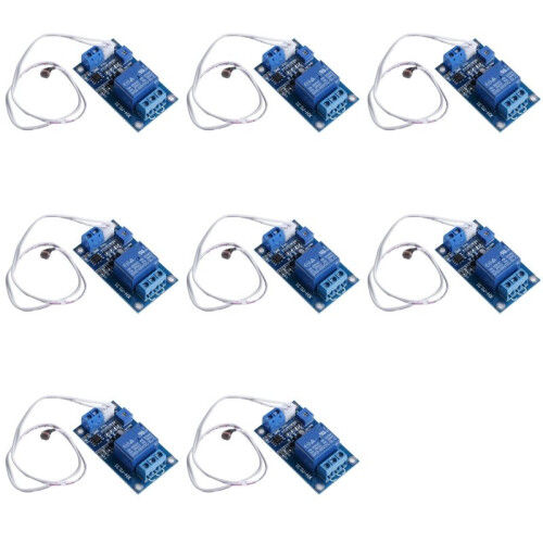 8X 12V Light Control  Photoresistor Relay Module Detection Sensor XH-M131