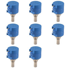 8X 3590S-2-103L 10K Ohm 10-Turn Drehdraht Praezisions-Potentiometer