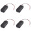 4X Black Plastic Storage Pair SBH-9V Batteries  Battery Holder Case Box 1