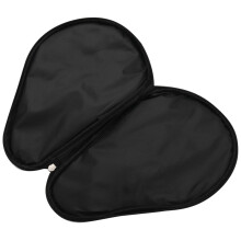 2X HUIESON Einteilige Professionelle Pong Huelle Abdeckung mit Bälle Tasche Oder Tischtennis Schläger Schläger Tasche Oxford (Schwarz)
