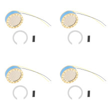 4pcs 34mm Large Diaphragm Microphone Cartridge Core Recording Condenser Mic Capsule for Studio Recording Condenser Mic