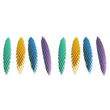 8 PCS Fidgets Worm Squeeze & Stretchy Toy Popping Transform Stress Relief Toy Spoof Prático Adereços de Piada para Adultos