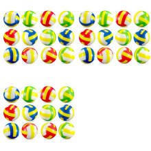 36 Pcs  Volleyball Stress Balls Foam Sports Relief Stress  Soft Small Volleyball Toys  Gift Filler