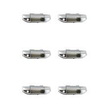 6X Car Tailgate Handle for Hunter F70 Cargo Box Handle Rear Trunk Handle Tail Door Buckle Electroplating Handle