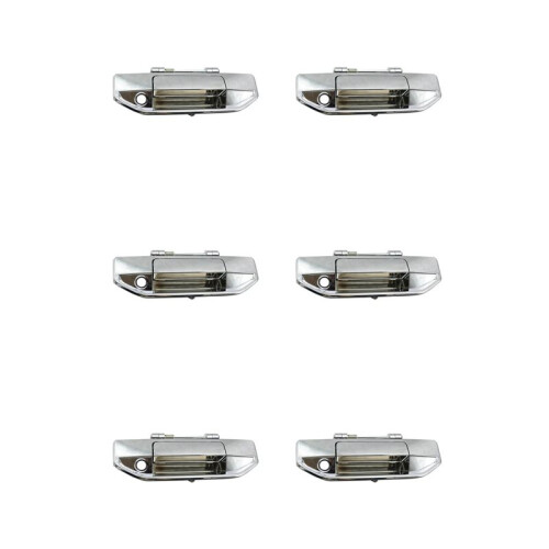6X Car Tailgate Handle for  Hunter F70 Cargo Box Handle Rear Trunk Handle Tail Door Buckle Electroplating Handle