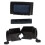 4X Capa de Monitor LCD para Scooter  S1 S2 S3 de 8 Polegadas com AlçA de Freio Acelerador Capa de Lâmpada LED 3