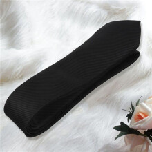 5X Cravate 2 Pouces Large Raies Maigre Mince Noir pour Femme