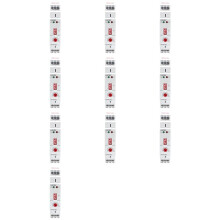 10X GEYA GRT8-EC 10A Dual Function Timer Relay Delay eller Off Delay Relay AC230V Relay