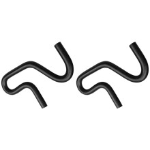 2Stück 3/8 Zoll (10 mm) U-Förmiger, Gebogener Gummischlauch für Kraftstoffleitungen, Winkelstück 45 90 135 180 Grad, Biegung 3/8 Kraftstoffleitung