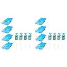 Lot de 24 Plateaux Empilables pour Peinture Diamant avec Couvercles Trabricks, Kits D'Art de Peinture Diamant pour Adultes pour Loisirs Créatifs D